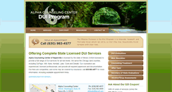Desktop Screenshot of duialcohol.com